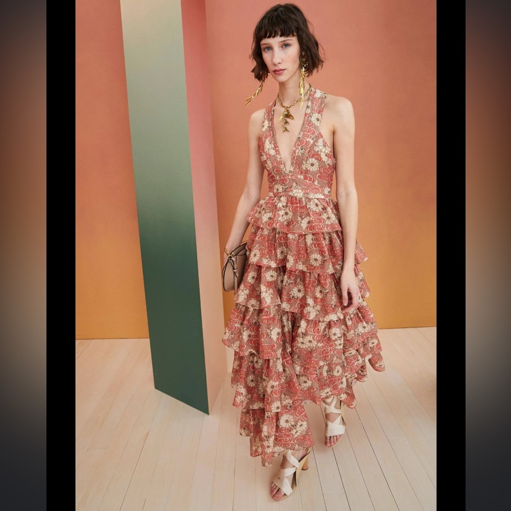 Ulla Johnson Narcissa Gown (Petunia)